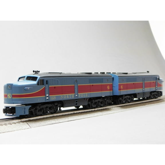 MTH RAILKING NORTH POLE ALCO PA AA DIESEL ENGINE SET O GAUGE 30-21254-1