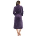 thumbnail image 4 of White Mark Women's Super Soft Lounge Robe, 4 of 6