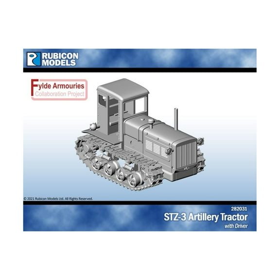 Rubicon Models STZ-3 Artillery Tractor New