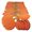 Embroidered Cut Work Pumpkins, variant on DII Autumn Leaves Embellished Table Runner 14x108"