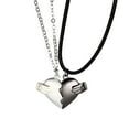 thumbnail image 1 of Collares con colgante de dos almas y un corazón para pareja, collar con imán creativo para parejas con piedra de los deseos Wmkox8yii  fajkfhkj246, 1 of 1