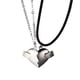 thumbnail image 1 of Collar para mujer, joyería para mujer, joyería para mujer, collar con colgante de corazón de dos almas para pareja, piedra de los deseos, collar con imán creativo para parejas, el collar, 1 of 3