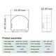 thumbnail image 4 of Interruptor de control de vida inteligente WiFi/Tuya de 2 canales, interruptor para electrodomésticos inteligentes, interruptor tradicional, interruptor blanco, 4 of 5