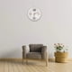 thumbnail image 5 of Reloj de pared de diseño moderno, sencillo y fácil de leer, silencioso, sin tictac, for dormitorio, sala de estar, envío a amigos., 5 of 5