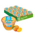 thumbnail image 1 of Fruit Bowls Diced Peaches in 100% Juice Snacks, 7oz 12 Total Cups, Gluten & Dairy Free, Bulk Lunch Snacks for Kids & Adults, 1 of 5