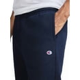 thumbnail image 4 of Champion Men's Powerblend Graphic Fleece Joggers Sweatpants, Standard Unisex Fit, Midweight Fleece, Classic Script Logo, Sizes S-4XL, 4 of 9