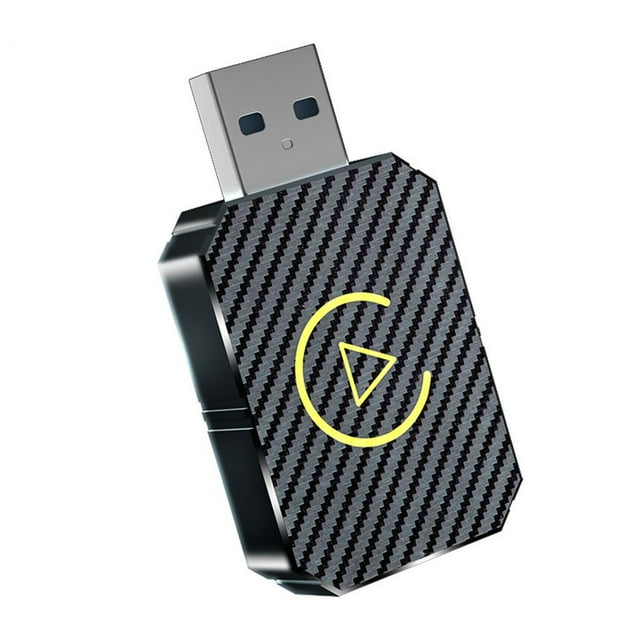 Wireless Android Auto Smart Car Adapter Box, Bluetooth & WiFi Connectivity Upgrade for OEM Systems, USB Type-C Plug & Play Voice Control Interface for Auto