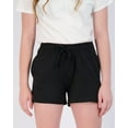 thumbnail image 4 of Real Essentials 3 Pack: Girl's Lounge Soft Comfy Shorts with Drawstring - Yoga Athletic Sweat Shorts with Pockets, 4 of 6