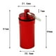 thumbnail image 2 of Botella de Almacenamiento de Aluminio Ehuebsd Pastillero Mini Rojo, 2 of 6