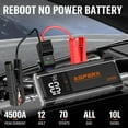 thumbnail image 2 of Coches de gasolina diésel Jump Starter AsperX AX4500 4500A 12 V, 2 of 8