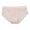 Pink B, variant on WRKEKC Cotton Underwear for Women Lace High Waist Panties with Soft Elastic Band Breathable Comfortable for Everyday Wear