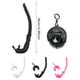 thumbnail image 4 of Advancent Tubos de esnórquel plegables de silicona Snorkel Diving Accessories Underwater Professional Universal Snorkels Red Deportes acuáticos Rojo, 4 of 6