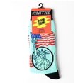 thumbnail image 3 of Oooh Yeah! Socks, Men's Cotton Crew Sock (Lady Liberty), 3 of 3