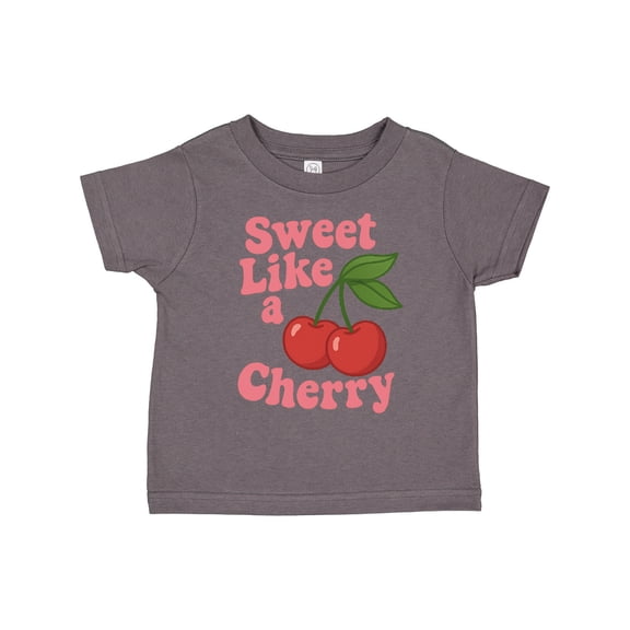 Inktastic Sweet Like a Cherry Cute Cherry Illustration Boys or Girls Toddler T-Shirt