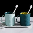 thumbnail image 4 of Eco Friendly Healthy Biodegradable Plastic Cup Mug for Water  Coffee  Milk  Juice  Tea (Light Blue), 4 of 5