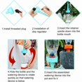 thumbnail image 5 of 6 pieces automatic irrigation devices for gardening, lazy irrigation device, flower irrigation device, irrigation device for wood..., 5 of 5