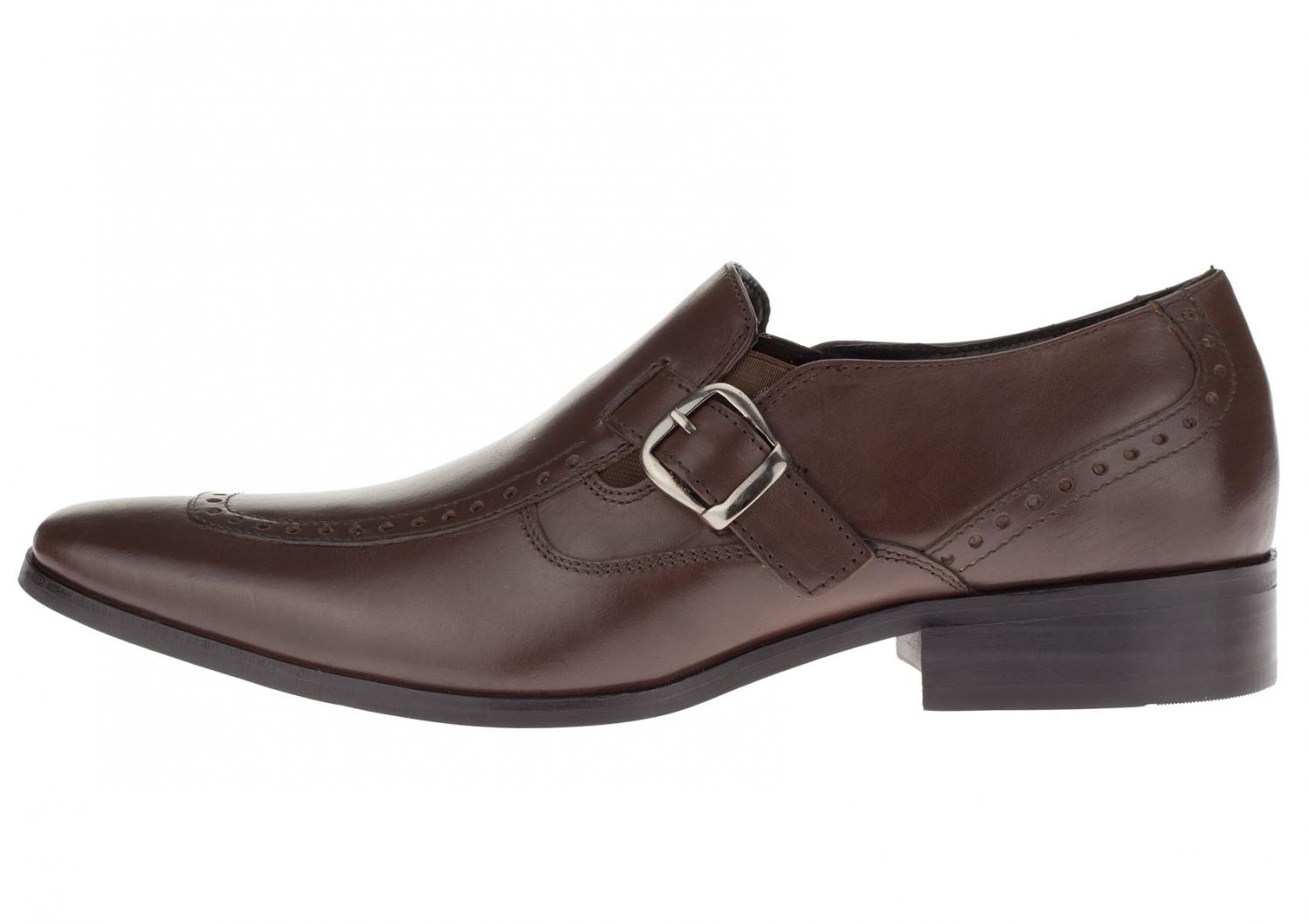 DTI GV Executive Men's Leather Dress Shoe Celio Slip-On Loafer Brown - image 5 of 7