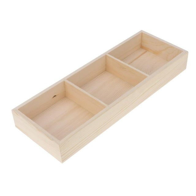 Milaget Wood Cactus Pots Muti-purpose Storage Box Plant Flower Container 3 3