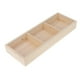thumbnail image 1 of Bandeja organizadora de joyas de madera sin terminar, apilable, para exhibir pendientes 3, 1 of 7