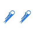 thumbnail image 2 of relayinert 5/10pcs/Set Portable Wire Stripper Knife Crimper Pliers Crimping Tool Cable Stripping Wire Cutter Cut Line Tool Cable Stripping Blue 2Set, 2 of 6