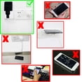 thumbnail image 2 of 2PCS Sticky on Wall Stand Mount Mobile Phone Charger Socket Pocket, Storage Box Cell Phone Remote Control Holder, Damage-Free Universal Dock Case with Double Sieded Foam Tape (Grey ), 2 of 5