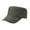 Army Green, variant on Men's Fashion Casual Cotton Flat Top Sun Hat, Washed Brim Hiking Cap with Breathable Design for Outdoor Activities and Daily Wear