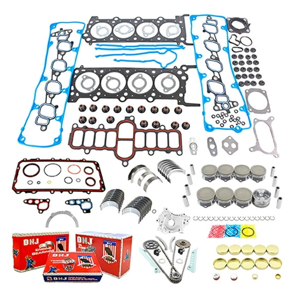 DNJ EK4221M Master Engine Rebuild Kit Fits Cars & Trucks 2009-2014 Ford 4.6L V8 16V SOHC 281cid