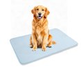 thumbnail image 1 of Alfombrilla de enfriamiento para perros Unique Bargains, portátil, lavable a máquina, azul XXL, 1 of 7