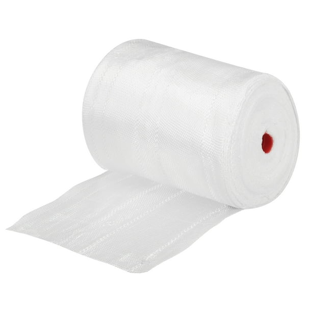 Vidrio Fibra Tela Cinta Vidrio Fibra Malla Vidrio Fibra Malla Tejido Vidrio Fibra Telas Aislamiento Cinta 25m(27,3 Yarda)x100mmx0,17mm para Refuerzo Reparación Unique Bargains cinta eléctrica