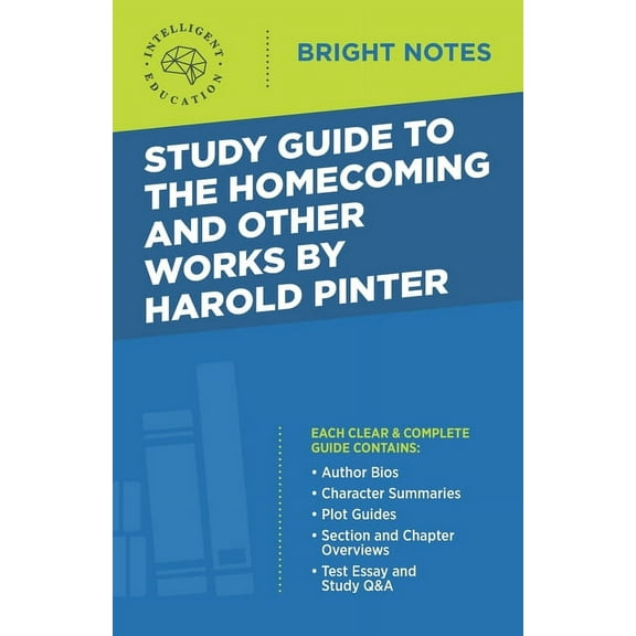 Bright Notes Study Guide to The Homecoming and Other Works by Harold Pinter, (Paperback)