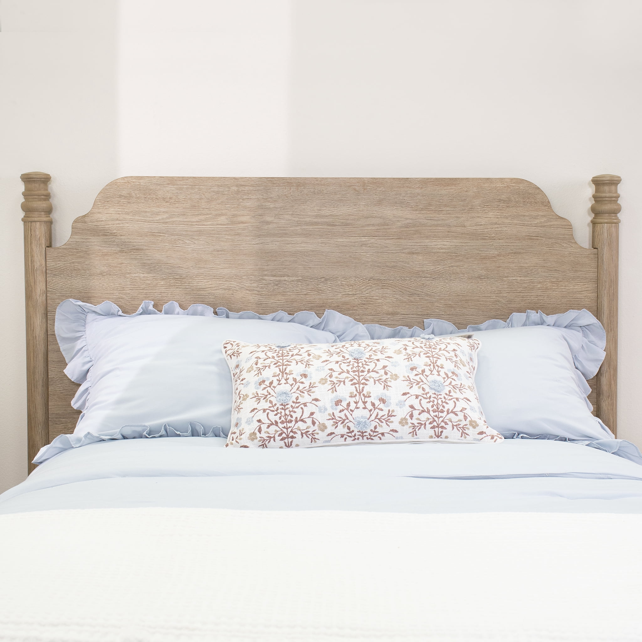 My Texas House Monroe Full Bed, Brushed Oak Finish
