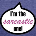 thumbnail image 3 of CafePress - Im_The_Sarcastic Women's Deluxe T Shirt - Womens Tri-blend T-Shirt, 3 of 4