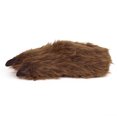 thumbnail image 2 of 15" Furry Grizzly Bear Slippers, 2 of 5