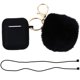 thumbnail image 4 of 1 juego de funda de silicona para auriculares inalámbricos con llavero compatible con Airpods 1/2, 4 of 5