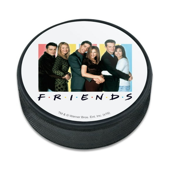 Friends It's All About Friends Ice Hockey Puck