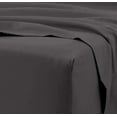 thumbnail image 2 of Fitted Sheet 800 Thread Count 100% Egyptian Cotton 1-Piece Twin-XL Size (39" x 80") Inch, 100% Long Staple Cotton Fitted Sheets, Bed Fitted Sheet fit Upto 18" Deep Pocket - Dark Grey Solid, 2 of 5