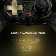 GameSir Kaleid Flux Transparent Wired Controller - Compatible with Xbox Series X|S, Xbox One, Windows 10/11 PC