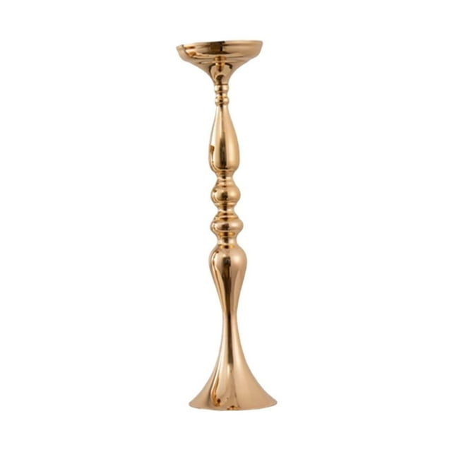 Soporte para flores de boda, estante para arreglos florales, jarrón de mesa, candelabro de pilar para 12.5 cmx51 cm