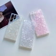 thumbnail image 6 of for Samsung Galaxy S23 Ultra Case Glitter Soft TPU Bumper Shock Absorption Anti-Drop Hard PC Anti-Scratch Protective Cover Luxury White Glitter Shiny Bling Slim Case for Women Girls, 6 of 8