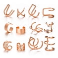 thumbnail image 3 of LYMAYTER Non-Piercing Earrings 1 Set Ear Cuffs - Non - Piercing, Sparkling, 3 of 6