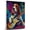 Basset Hound, variant on Siberian Husky Dog Playing Bass Guitar Stretched Canvas Size 8x12 – Vintage Style Siberian Husky Dog Art for Bass Guitar Fans, Great Gift for Dog Owners