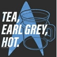 thumbnail image 2 of Women's Star Trek: The Next Generation Cup Of Tea Earl Grey Hot, Captain Picard  Scoop Neck Black X Large, 2 of 4