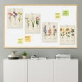 thumbnail image 4 of PixonSign Adhesive Posters Vintage Floral Birth Month Botanical Prints Antique Flower Illustrations Wall Arts, Set of 4 Multicolor Nature Wilderness Canvas Prints for Home Decor - 11"x14", 4 of 5
