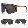 thumbnail image 2 of Big Frame Riding Sunglasses Colorful Full-faced True Film Polarized Su, 2 of 3