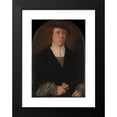 thumbnail image 2 of Barthel Bruyn the Elder 11x14 Black Modern Framed Museum Art Print Titled - Portrait of a Man (1533), 2 of 5