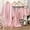 Pink, variant on XWSHYW Sleepwear for Women Oversized Solid Color Cami Nightgown Casual Crew Neck Long Sleeve Sleepwear Pajamas for Women