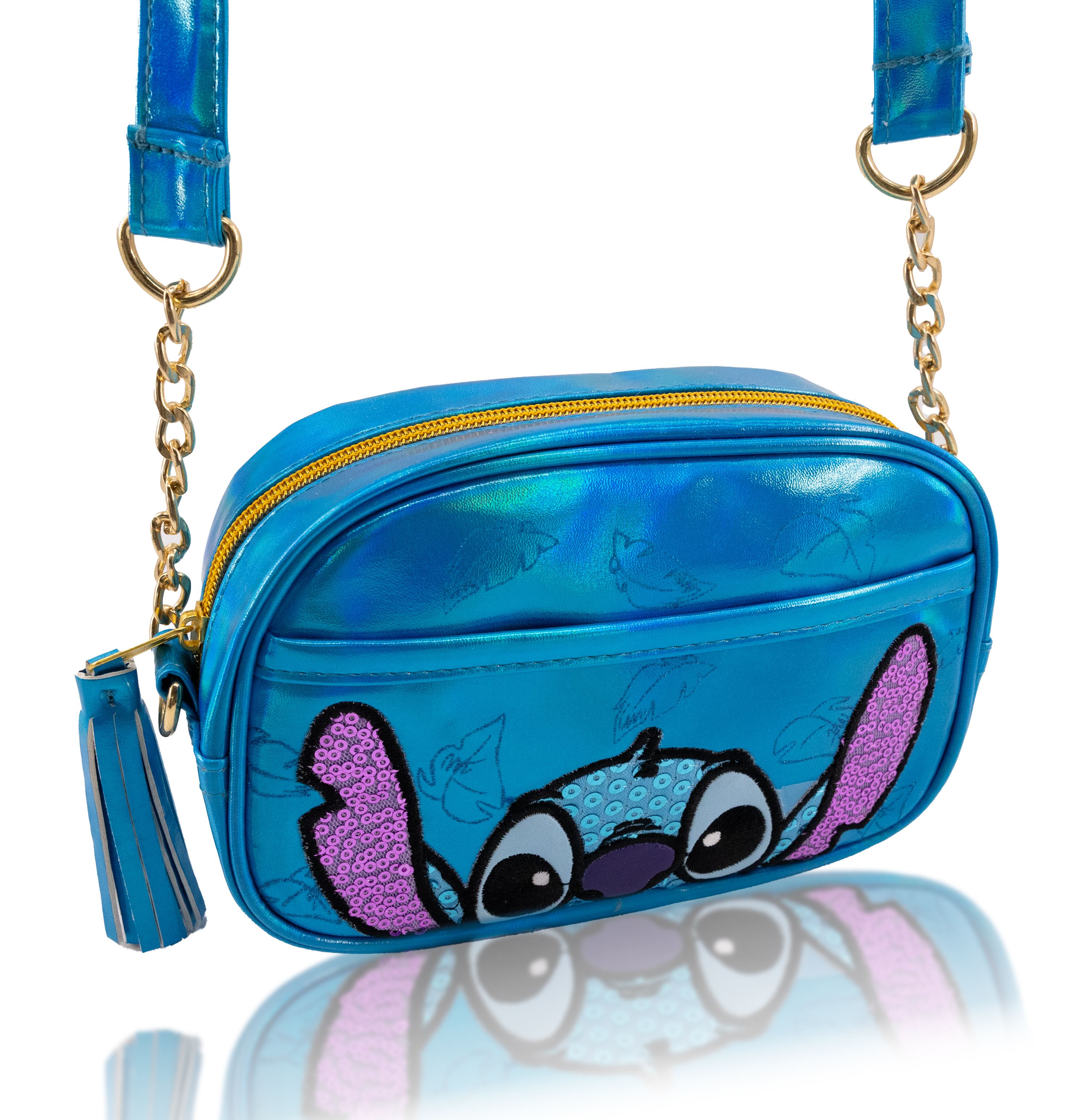 Disney Stitch Purse Crossbody Handbag for Women | Stitch Metallic