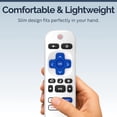 thumbnail image 4 of Replacement Remote Control for Roku Player (RK-H2) - Compatible with Roku Express, Premiere, Box, Player & Roku 1/2/3/4, Easy Setup, Shortcut Keys, 1 Pack (Not for Roku Stick/TVs), 4 of 7
