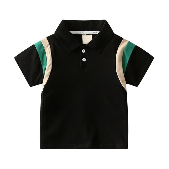 RIJOPUTY Red Tshirt Teen Tops Graphic Tees for Teen Boys Preppy Shirts Boys 6t Clothes Size 10 Boys Clothes Baby Boy Clothes 3-6 Months, Black 4-5 Years