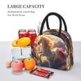thumbnail image 6 of Haiem Rainbow Cloud White Horse Printed Lunch Bag Women, Lunch Box Lunch Bag for Women, Small Leakproof Cute Lunch Tote Large Capacity Reusable Insulated Cooler Lunch Container, 6 of 6